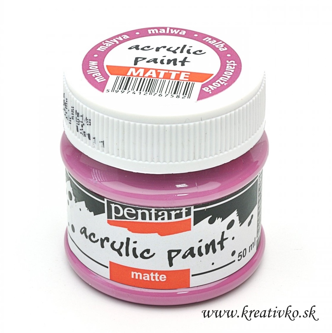 Akrylová farba PENTART (matná) 50 ml - staroružová