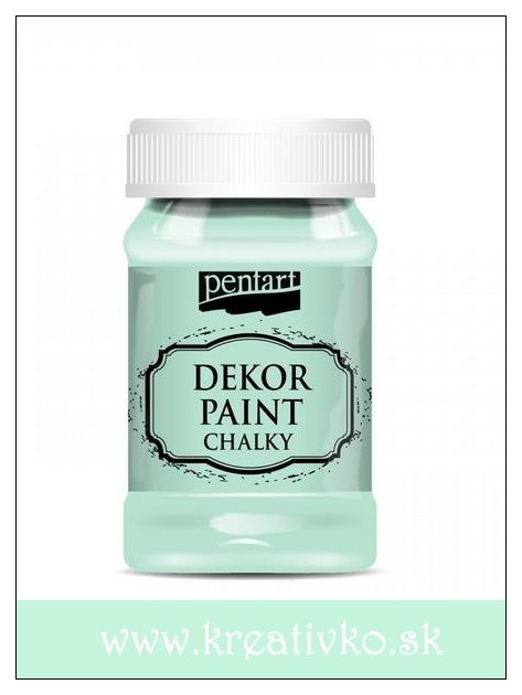 Dekor Paint Soft 100 ml - mätovo zelená
