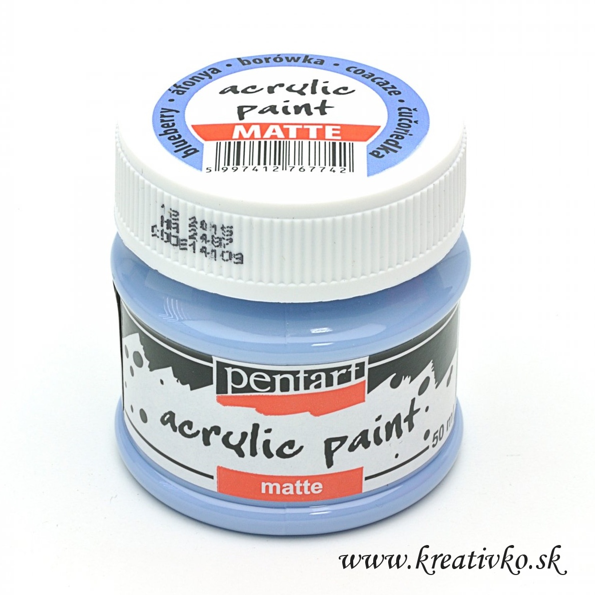 Akrylová farba PENTART (matná) 50 ml - čučoriedka