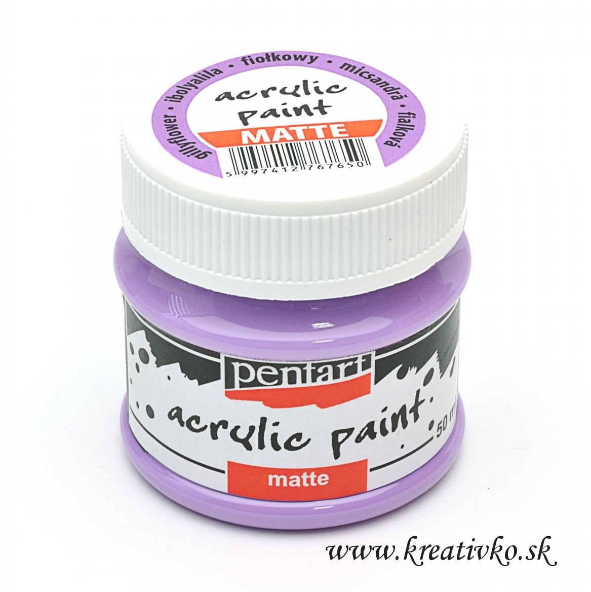 Akrylová farba PENTART (matná) 50 ml - fialková