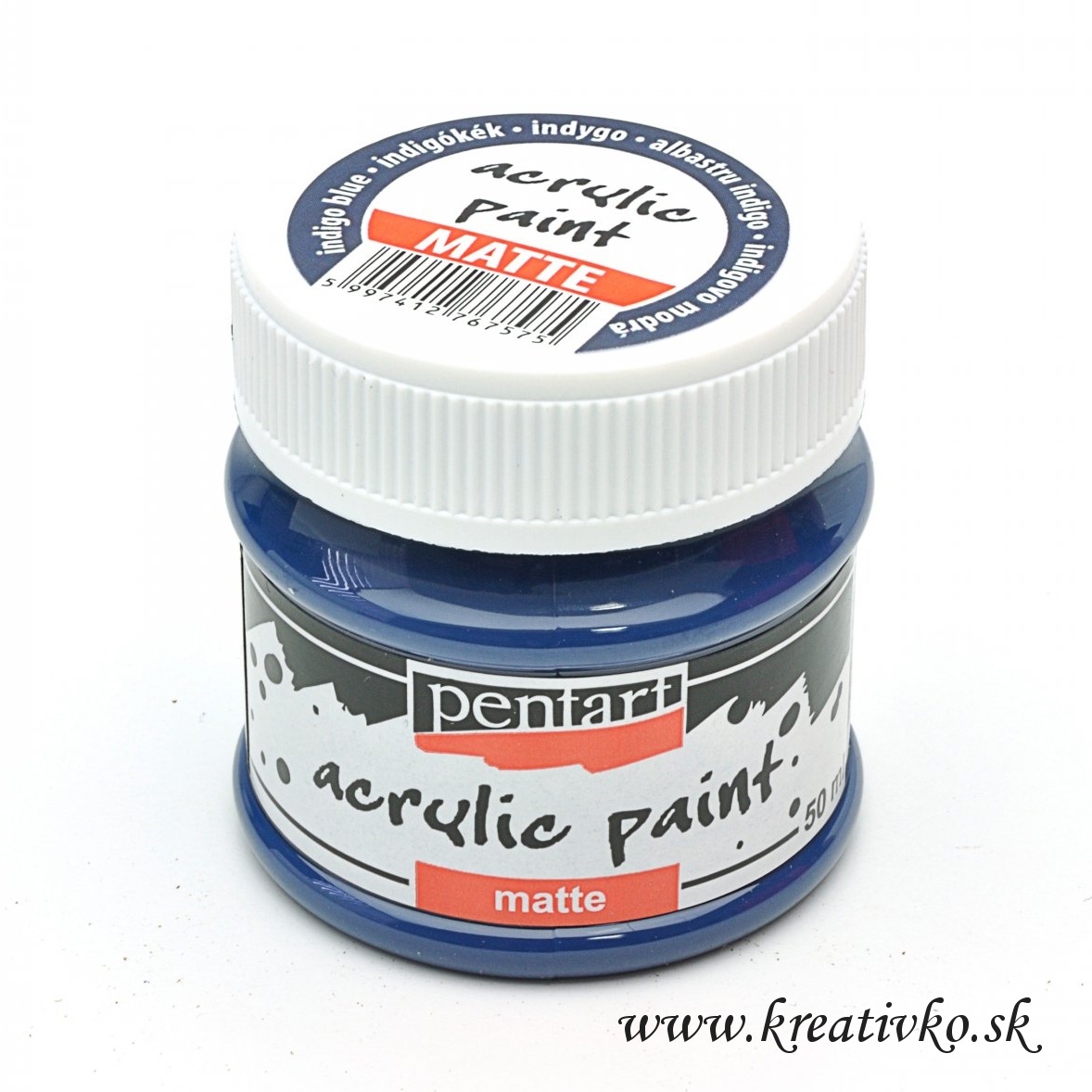 Akrylová farba PENTART (matná) 50 ml - indigová modrá