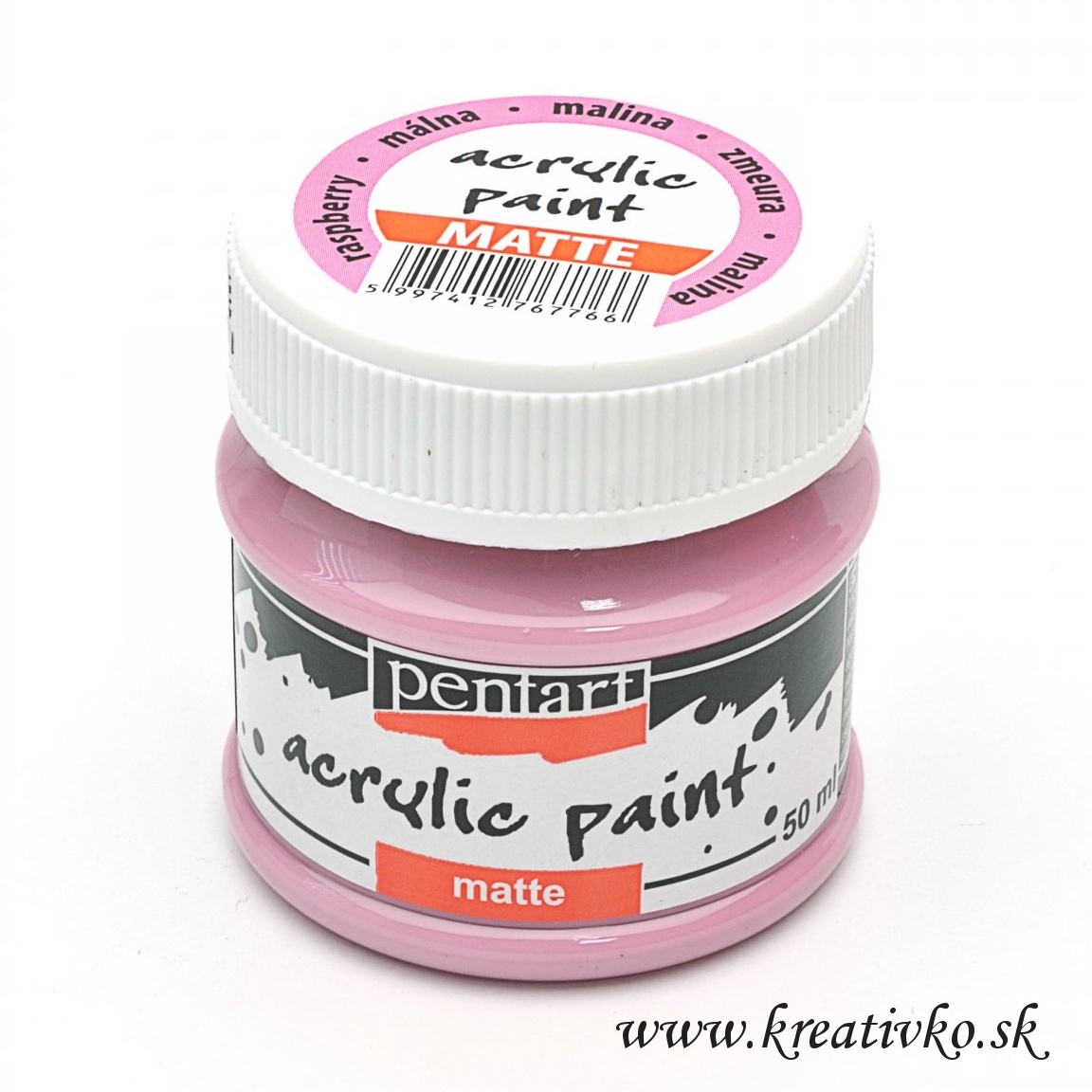 Akrylová farba PENTART (matná) 50 ml - malina