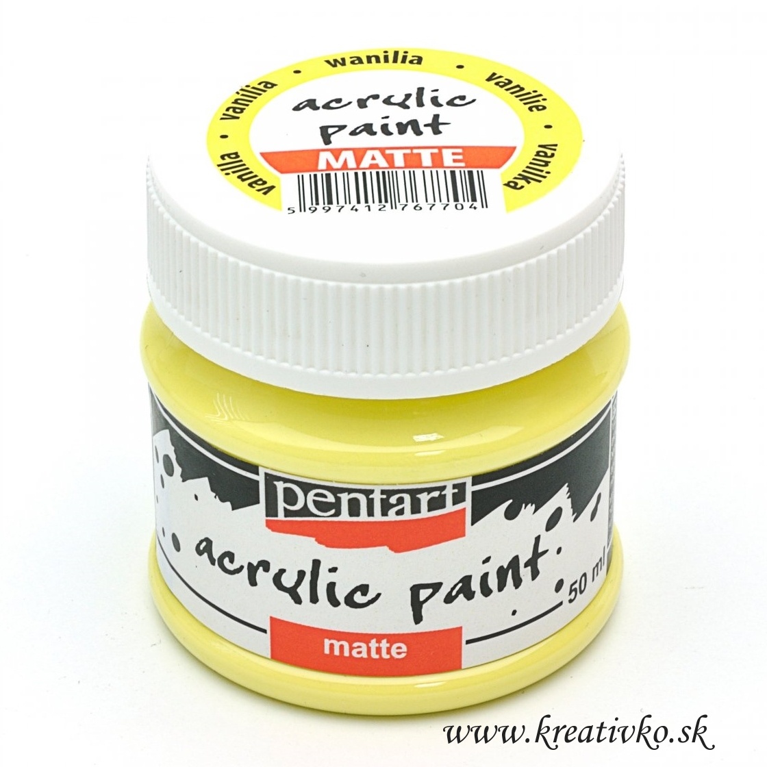 Akrylová farba PENTART (matná) 50 ml - vanilka