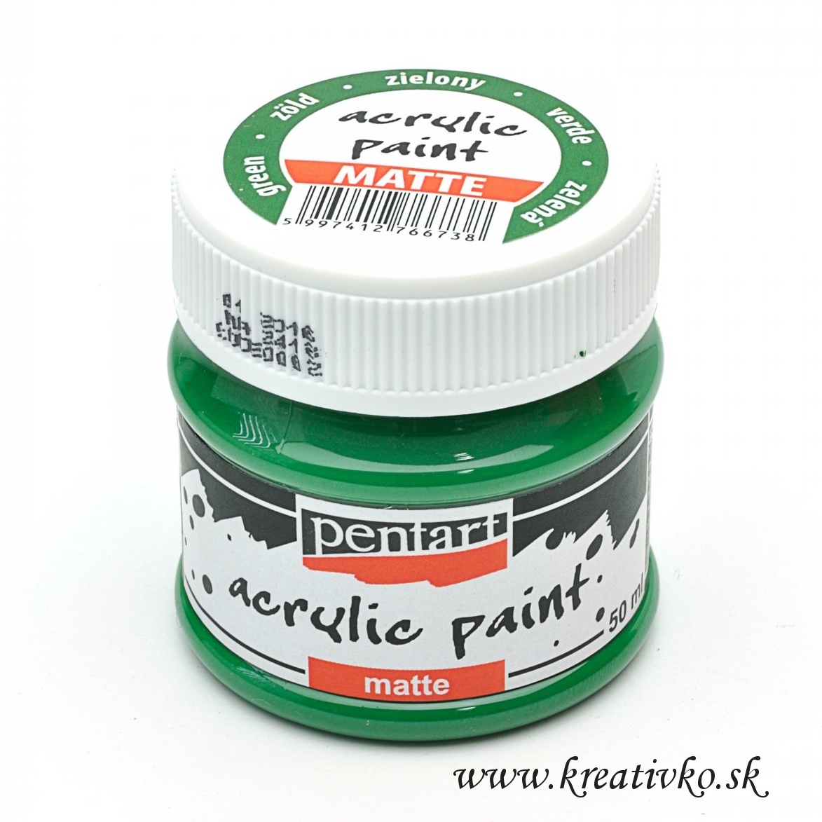 Akrylová farba PENTART (matná) 50 ml - zelená