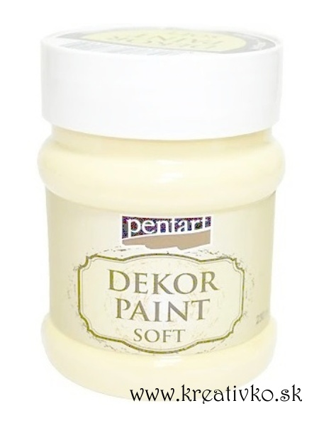 Dekor Paint Soft 230 ml - slonovina