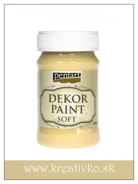 Dekor Paint Soft 100 ml - škrupinkovo biela