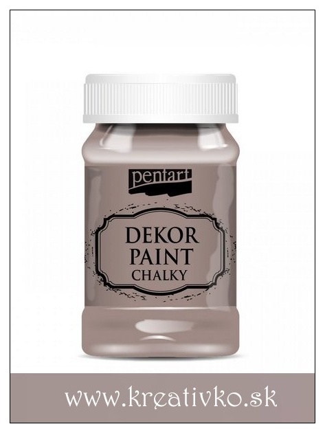 Dekor Paint Soft 100 ml - mliečna čokoláda