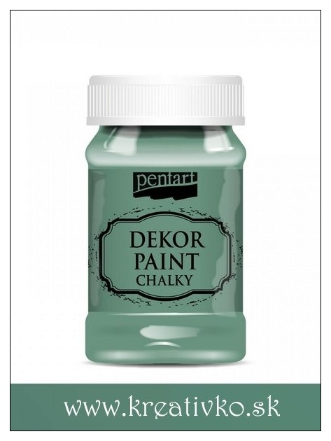 Dekor Paint Soft 100 ml - tyrkysovo zelená