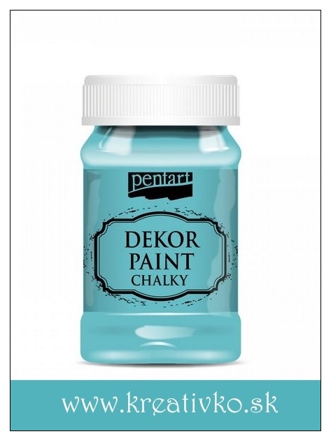 Dekor Paint Soft 100 ml - tyrkysovo modrá