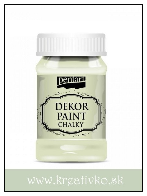 Dekor Paint Soft 100 ml - lišajníkovo zelená