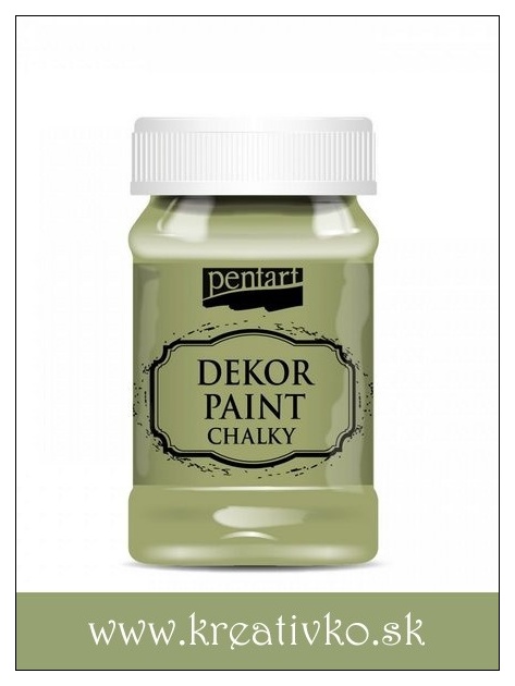 Dekor Paint Soft 100 ml - olivová