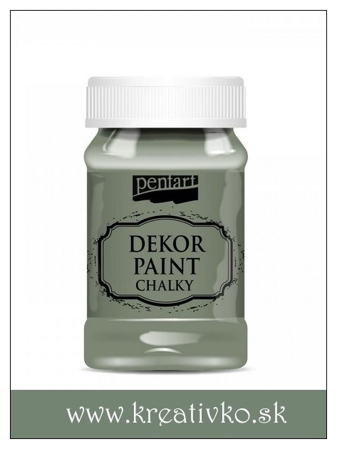 Dekor Paint Soft 100 ml - khaki zelena