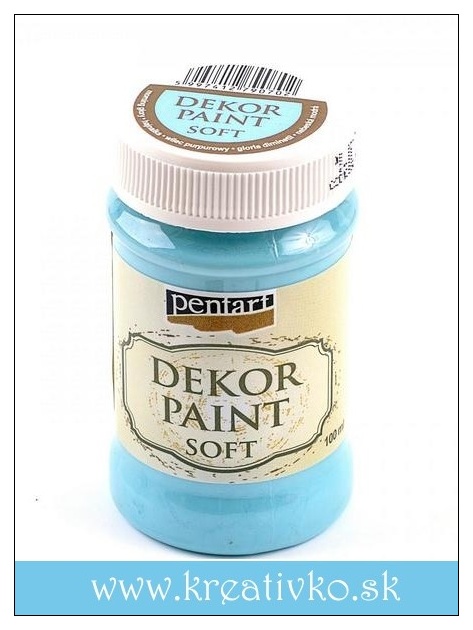 Dekor Paint Soft 100 ml - nebeská modrá