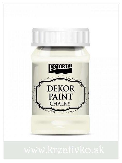 Dekor Paint Soft 100 ml - krémová biela