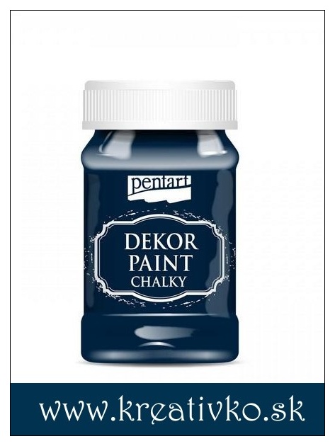 Dekor Paint Soft 100 ml - námornícka modrá
