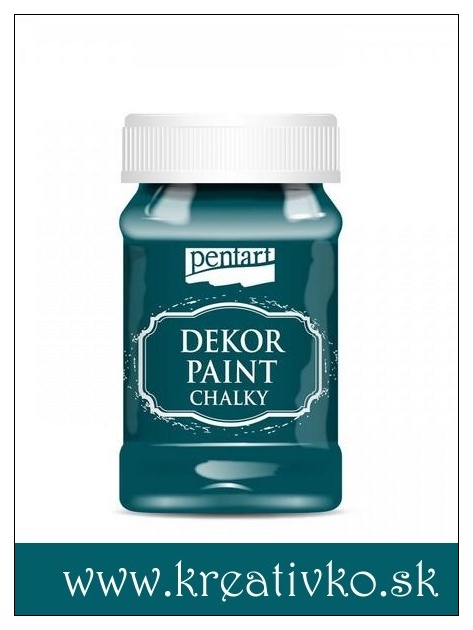 Dekor Paint Soft 100 ml - smaragdová zelená