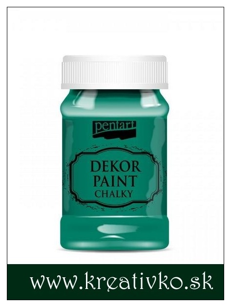 Dekor Paint Soft 100 ml - borovicová zelená