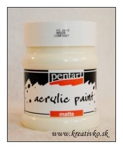 Akrylová farba PENTART (matná) 230 ml - slonovinová