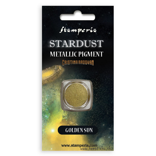 Kovový pigment STARDUST 0,5 g - Golden sun
