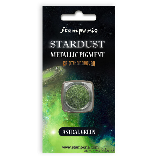 Kovový pigment STARDUST 0,5 g - Astral green