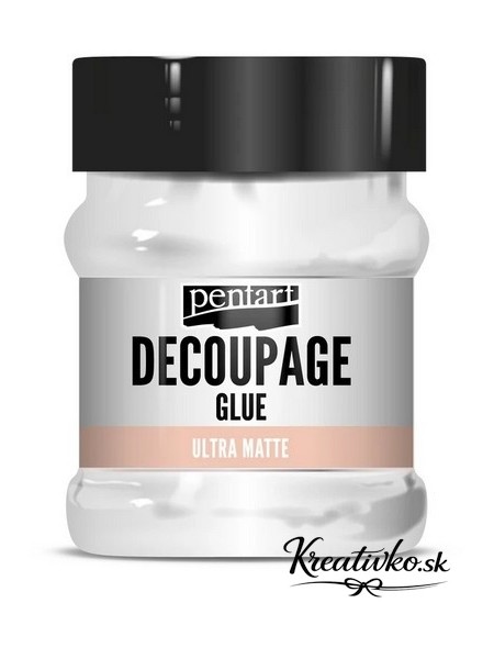 Decoupage lepidlo s lakom, ultra matné - 230 ml