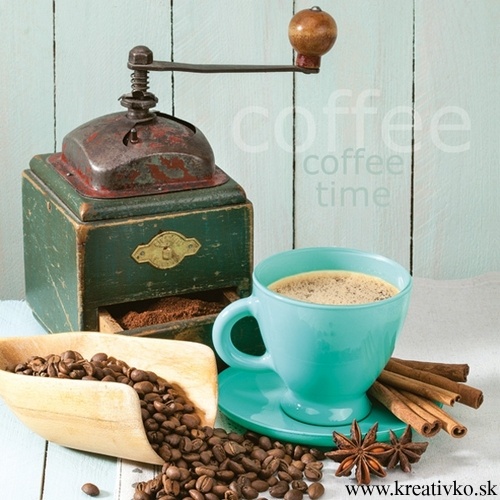 Servítka 33 x 33 cm - Coffee