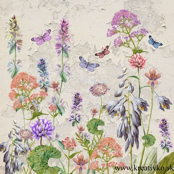 Servítka 33 x 33 cm - Lúčne čaro