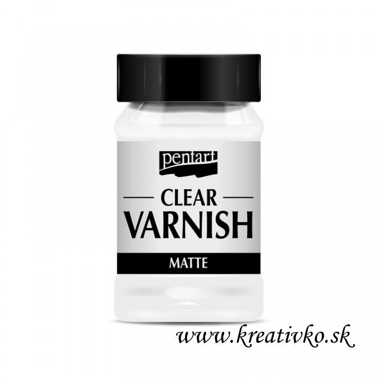 Lak CLEAR VARNISH matný - 100 ml  