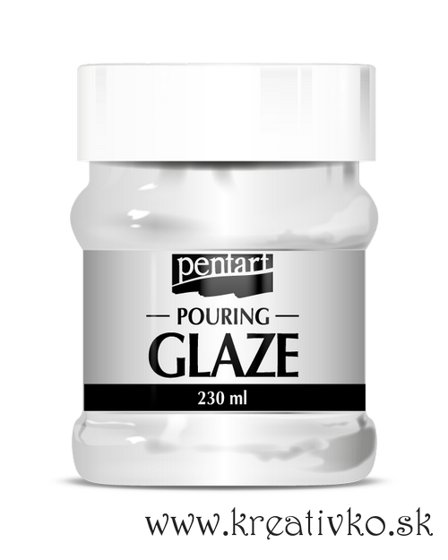 Glazúrový lesklý lak  POURING GLAZE - 230 ml