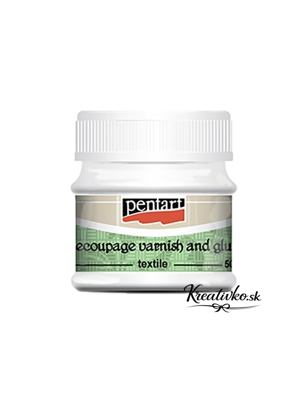 Decoupage lepidlo s lakom na textil - 50 ml